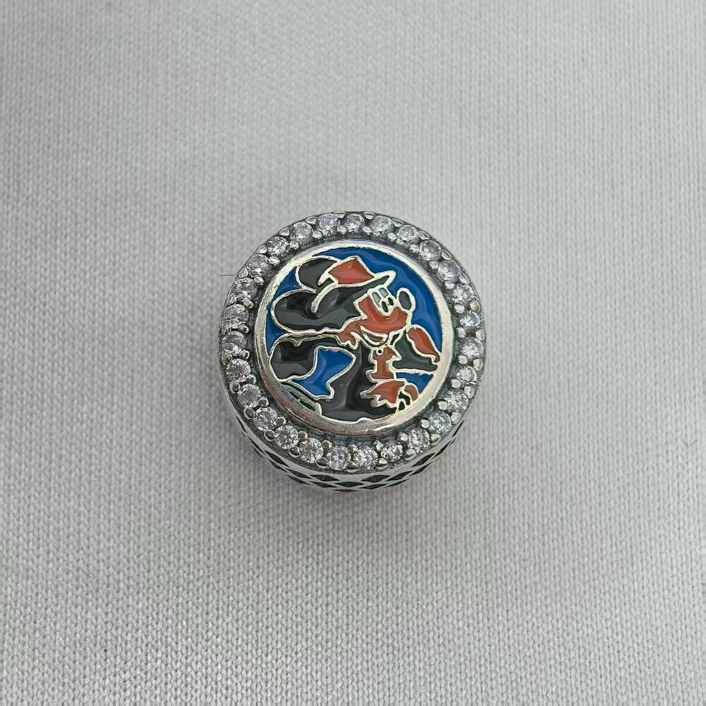 Pandora Disneyland 13.1 Exclusive Charm Pendant, S925 Silver Jewelry